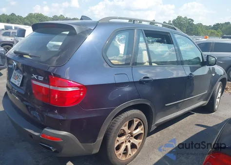 2007 BMW X5 4.8I из США, поврежденный, VIN 5UXFE835X7LZ43649